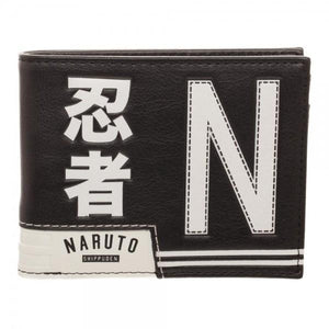 Naruto Black Bi-Fold Wallet