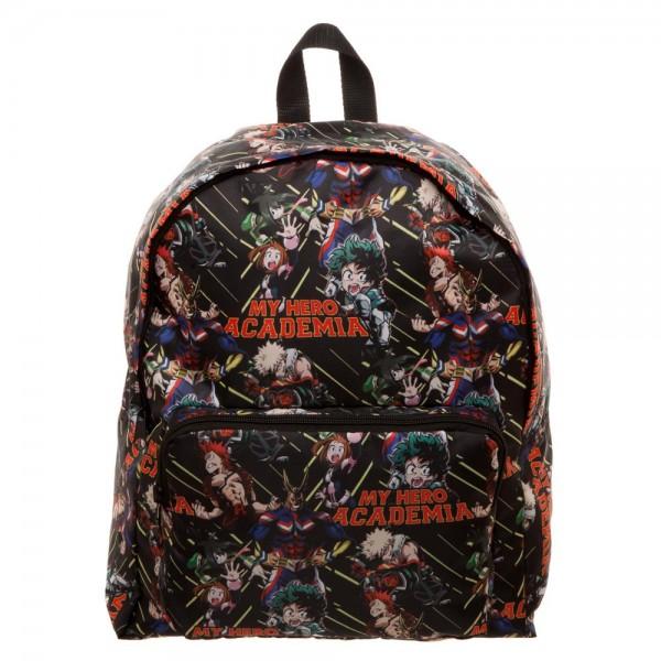 My Hero Academia Collage Print Packable Backpack