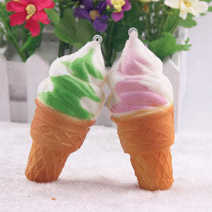 Cute Kawaii Jumbo Ice Cream Cone Squishy