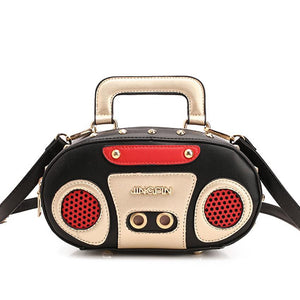 Retro Radio Shape Handbags