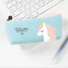 Unicorn Canvas Pencil Case