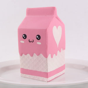Kawaii Squishy Milk Box