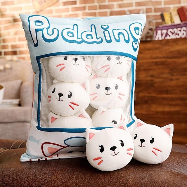 A Bag Of 8pcs Plush Toys For Children -  Cat