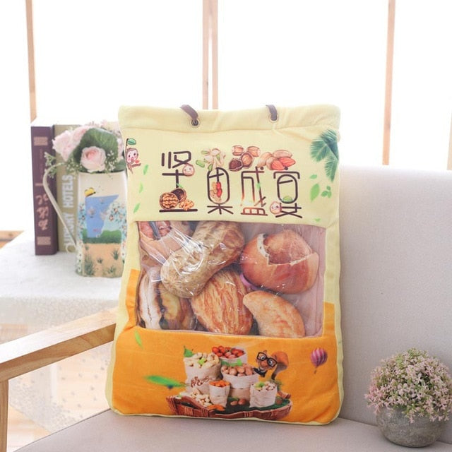 A Bag Of 8pcs Plush Toys For Children - Nuts